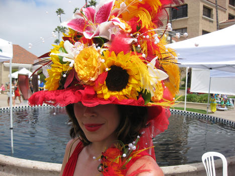 The Most Epic Hats from Del Mar's Opening Day