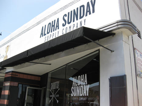 Aloha Sunday Supply Company Opens with Aussie Surf Apparel, Vintage Briefcases, Bikinis in Tow