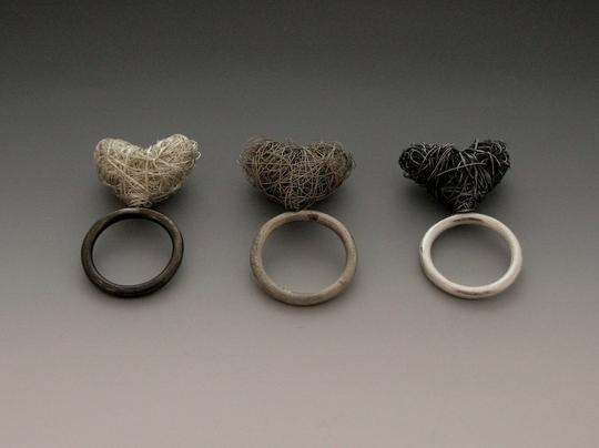 At Taboo Studio in Mission Hills, Sandra Russell’s ‘Scribble Heart’ Rings Have Us Enamored